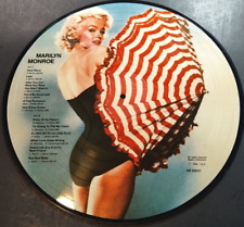 Marilyn Monroe - Self Titled 1984 Picture Disc Vinyl Record 12