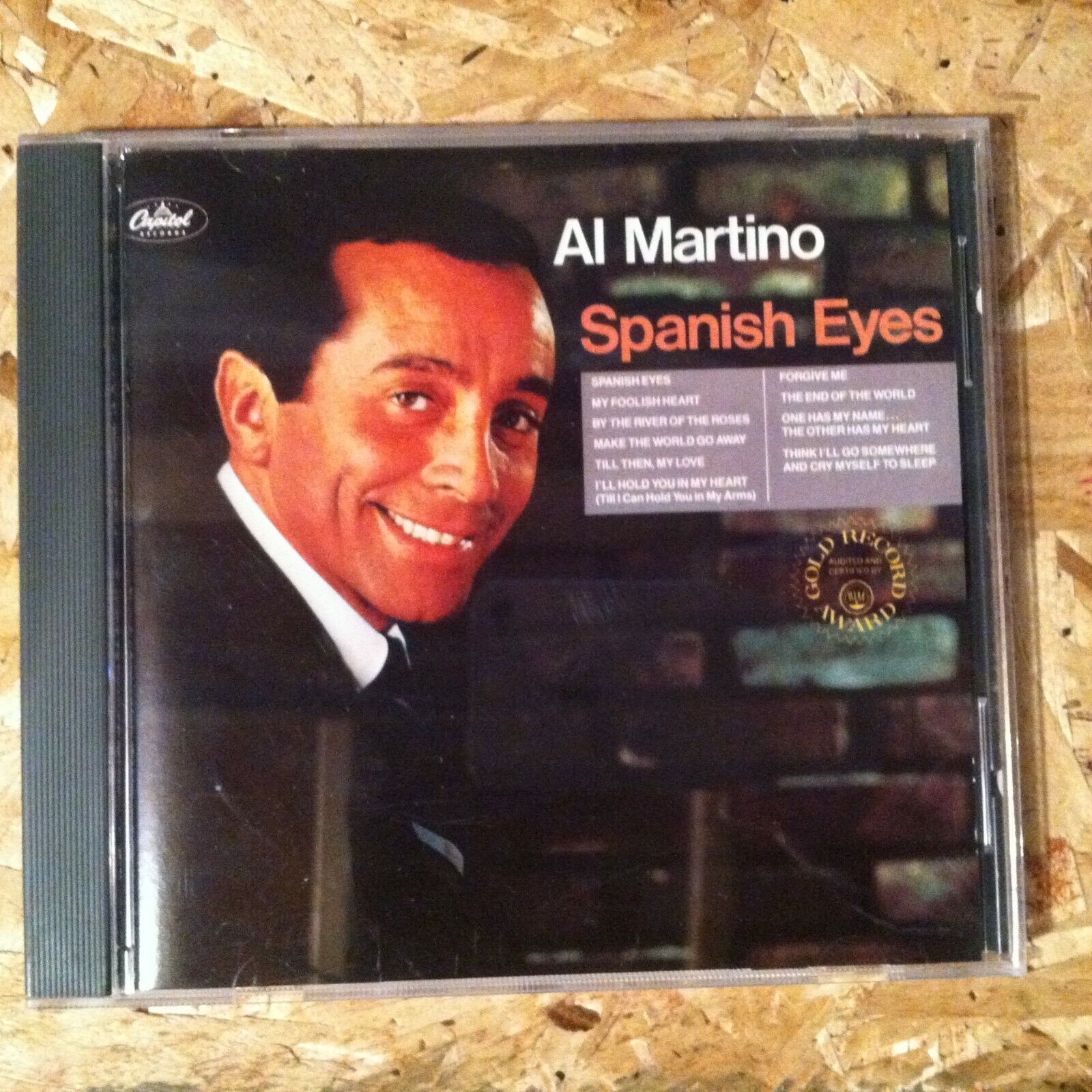 Al Martino - Spanish Eyes rare OOP early pressing CD - 1988 Capitol - NEAR MINT 