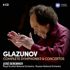 Jose Serebrier - Glazunov: The Complete Symphonies & Concertos [New CD] picture