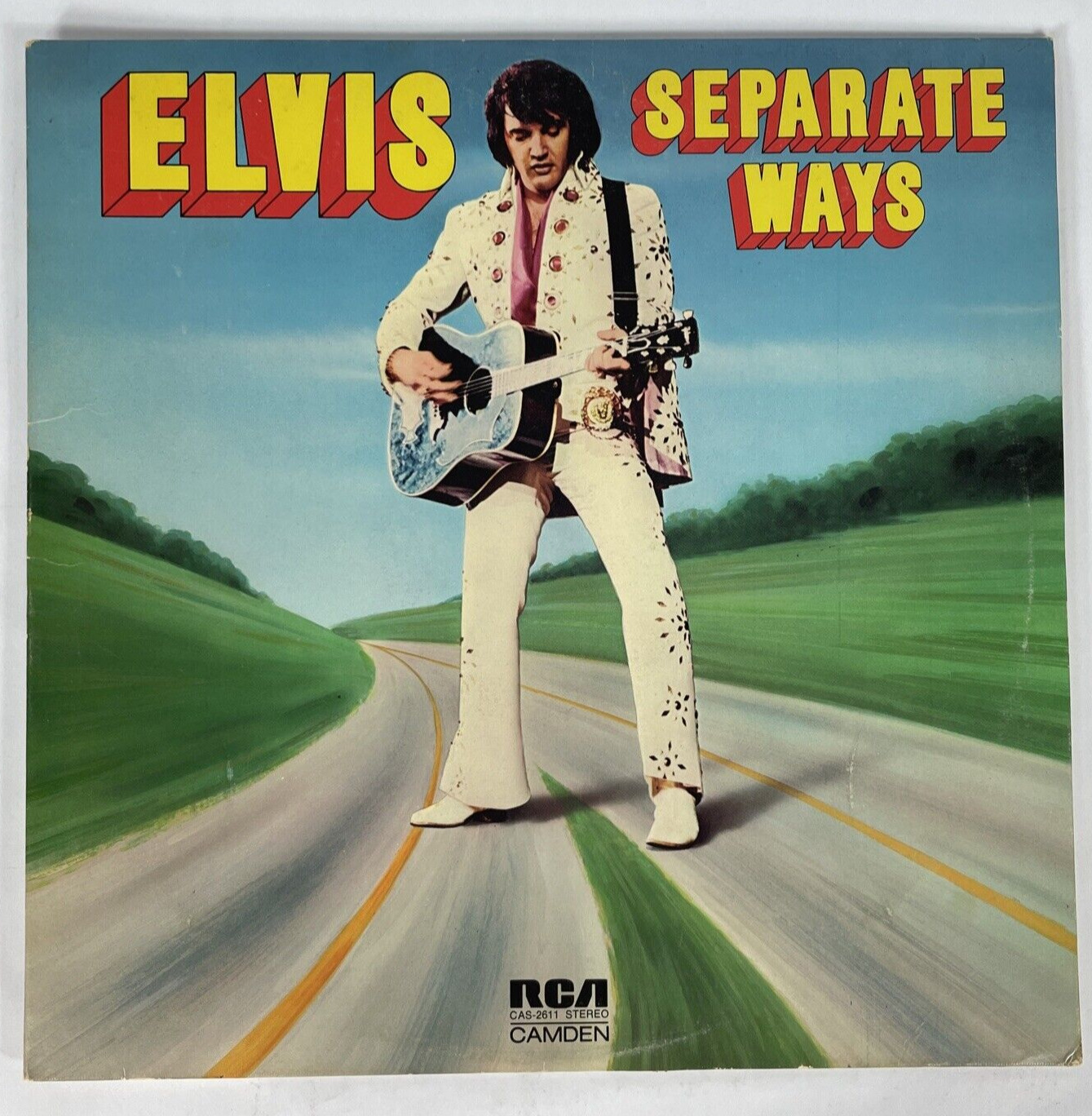 Vintage: 1972 Elvis Presley Separate Ways LP RCA Vinyl Record