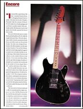 The Fender 1976 Starcaster guitar history 2000 pin-up article print picture