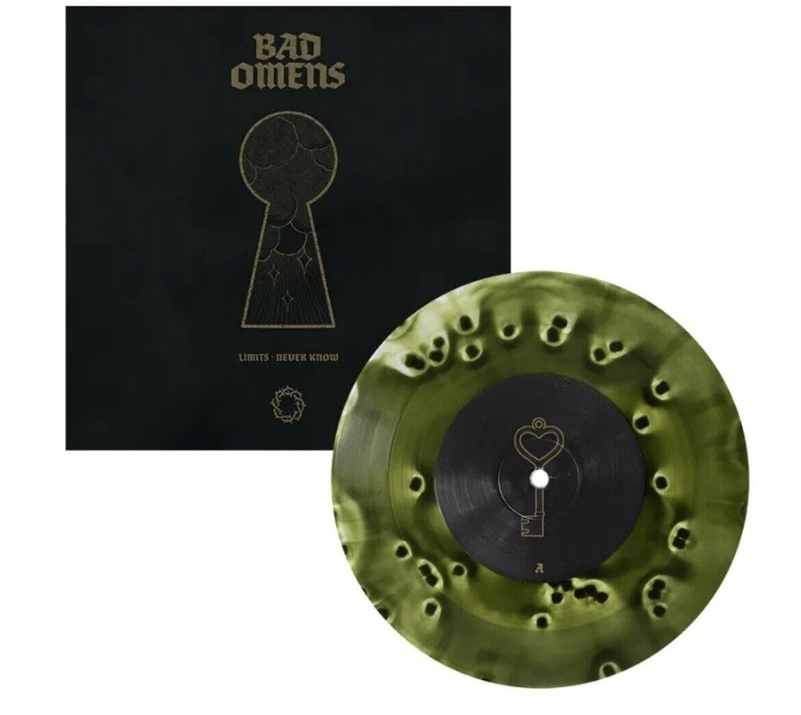 IN HAND Bad Omens Limits/Never Know 7” Swamp Green Clear Cloudy Vinyl /400