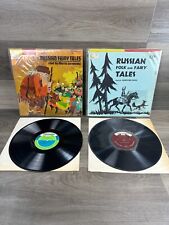 Lot of 2 Russian Folk and Fairy Tales Vinyl Records LP picture