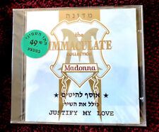 MADONNA SEALED IMMACULATE COLLECTION ISRAEL CD DARK BLUE POLKA DOT GRAPHICS DISC picture