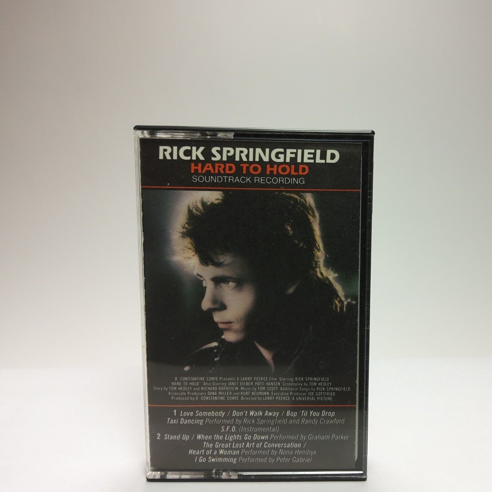 Rick Springfield Hard To Hold Soundtrack Cassette Tape 1984 RCA