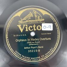 Orpheus in Hades Overture Arthur Pryor's Band 10” Record Victor Black Label picture