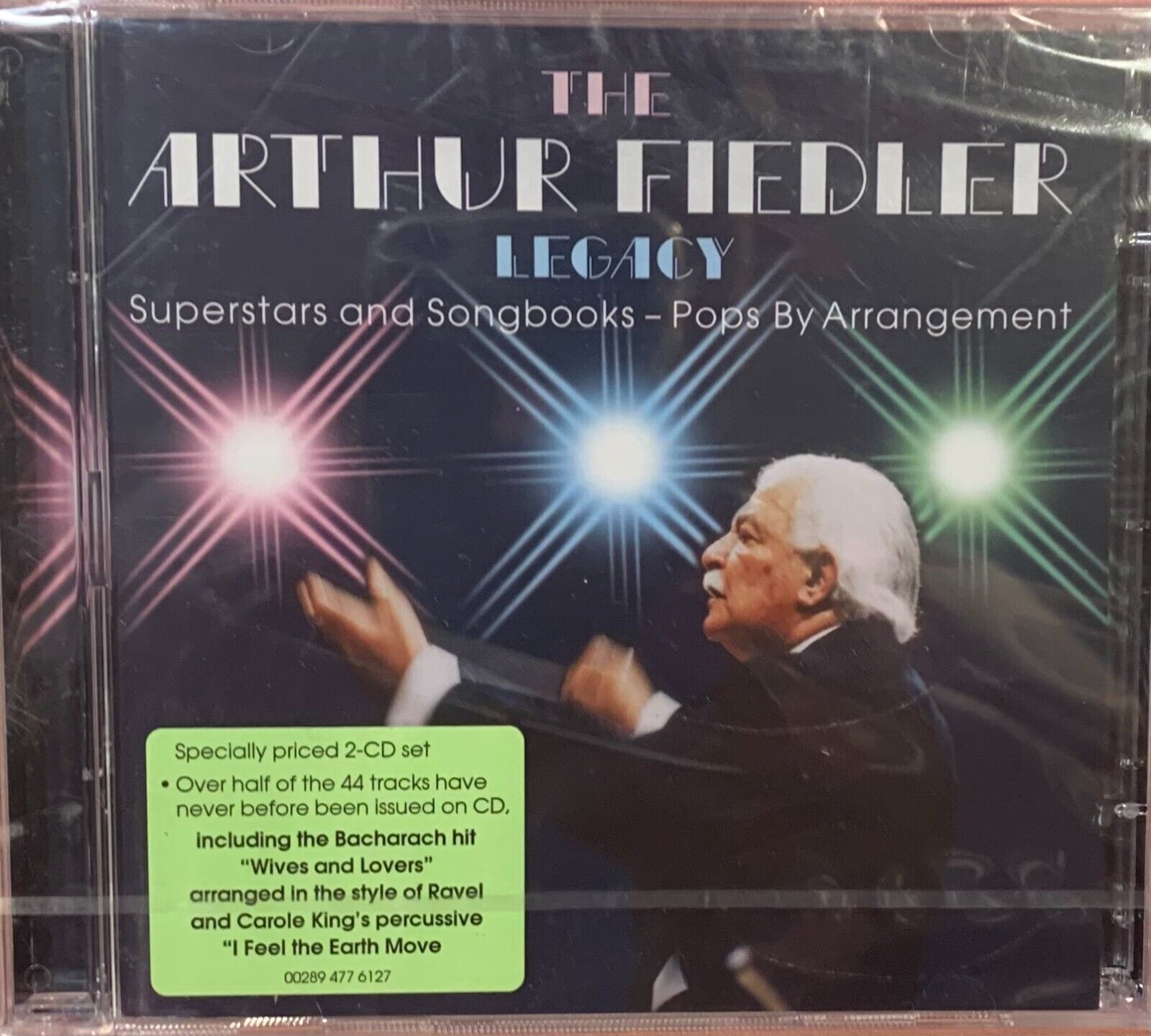 Arthur Fiedler Legacy: Superstars and Songbooks Boston Pops Orchestra NEW CD