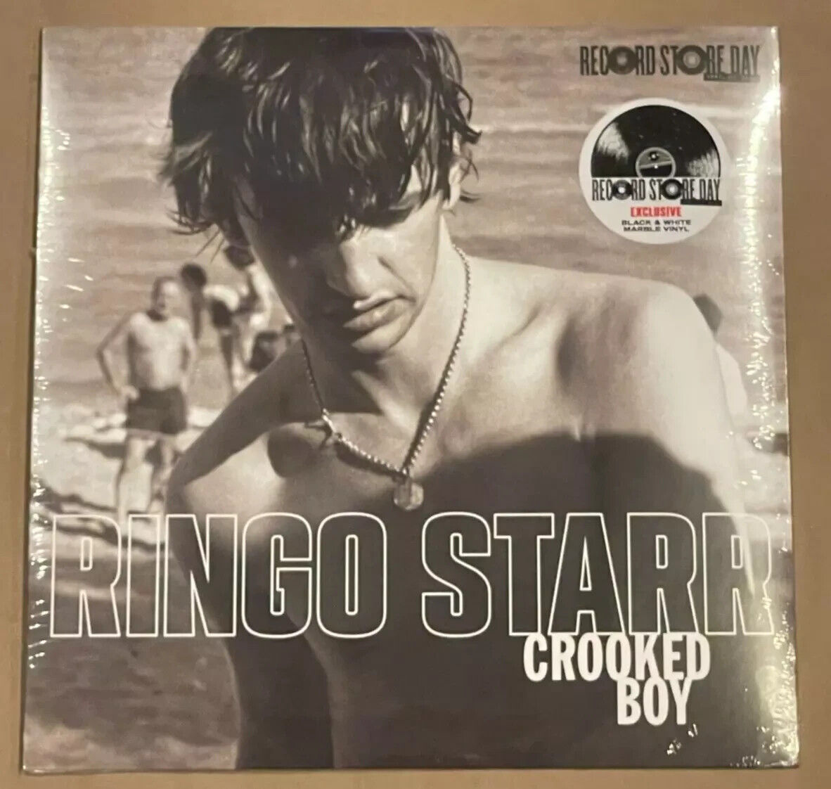 Ringo Starr: Crooked Boy Black & White Marble Vinyl EP RSD 2024 Record Store Day