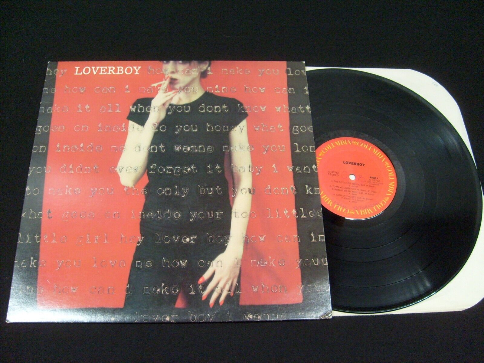 LOVERBOY - Loverboy - 1980 Vinyl 12'' Lp./ VG+/ Mike Reno / Hard Rock Vocal Pop