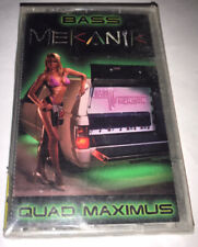 New Sealed Quad Maximus Bass Mekanik Cassette 1994 Very Hard To Find picture