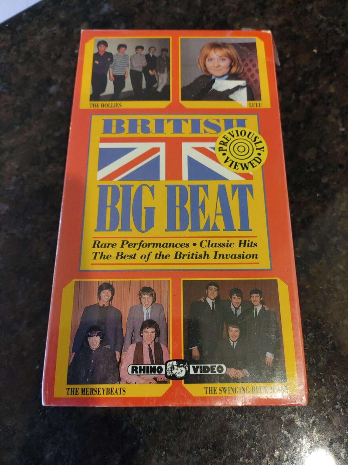 British Big Beat by Various Artists (VHS, Apr-1993, Rhino (Label))