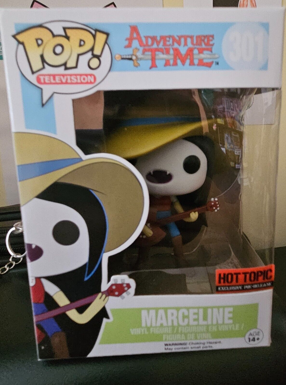 Funko Pop: Adventure Time Marceline the Vampire Queen 301 Guitar 