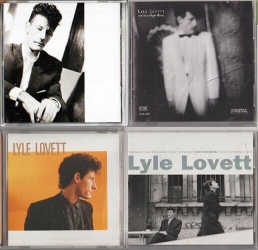 Lyle Lovett - 4 CD Lot (Lyle Lovett/I Love Everybody/Large Band/Joshua Judges Ru