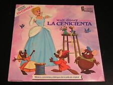 Cinderella (La Cenicienta)-1980's US Walt Disney Spanish Version LP-SEALED picture