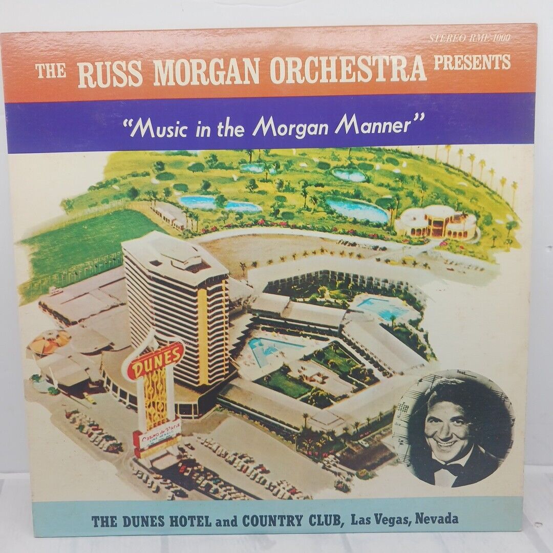 Russ Morgan Orchestra Signed Autographed  Lp Vinyl Vintage  Classic