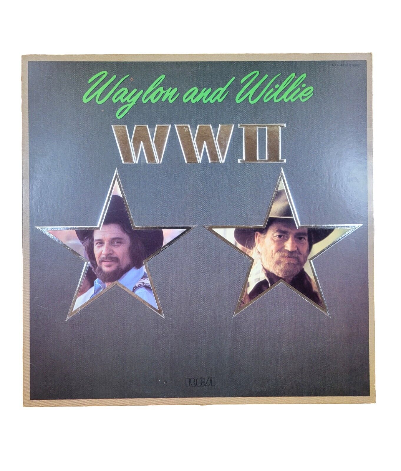 Vintage 1982 WAYLON and WILLIE WWII 12\