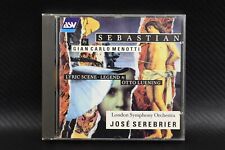 Sebastian by Gian Carlo Menotti London Symphony Orchestra Jose Serebrier (CD) picture