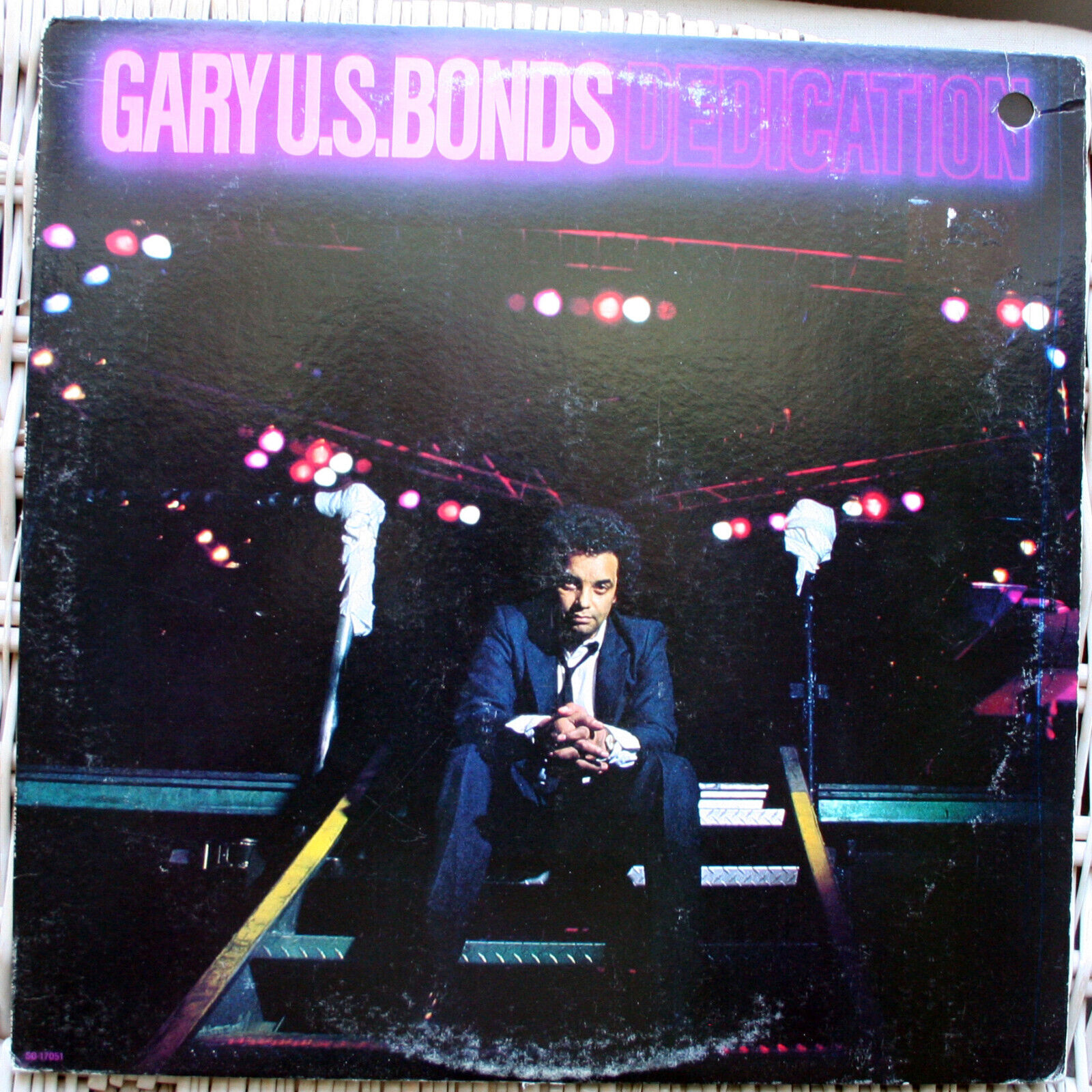 Gary US Bonds Dedication Vinyl LP Record Album EMI 1981 Bruce Springsteen 33RPM