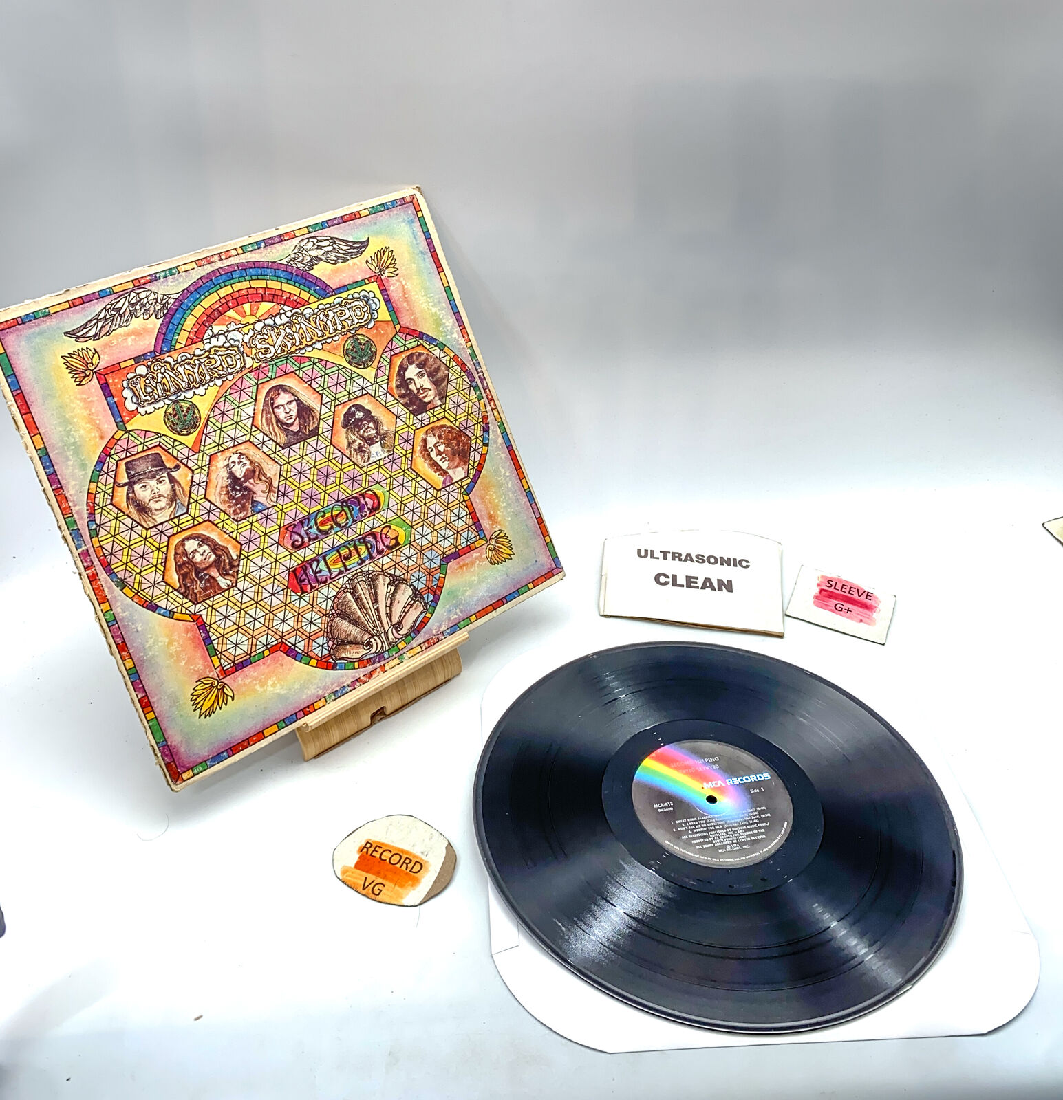 Lynyrd Skynyrd - Second Helping 1974 VG/G+ Ultrasonic Clean Vintage Vinyl