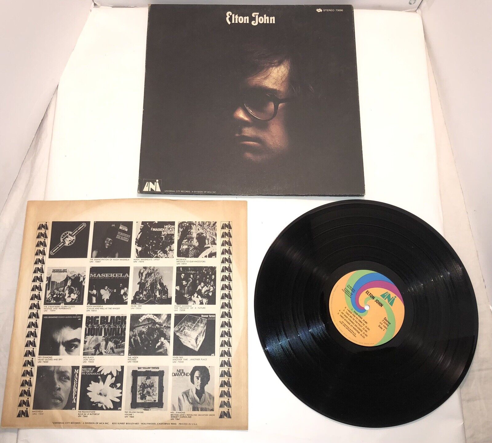 Elton John - Self Titled - 1970 US 1st Press Album (EX/NM)