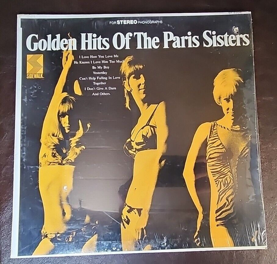 *NOS/SEALED/RARE* Golden Hits Of The Paris Sisters LP, DT 5906, Phil Spector 