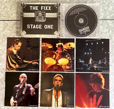 SIGNED The Fixx Stage One CD w/ Slipcase + 6 Prints 2004 Rupert Greenall Auto picture