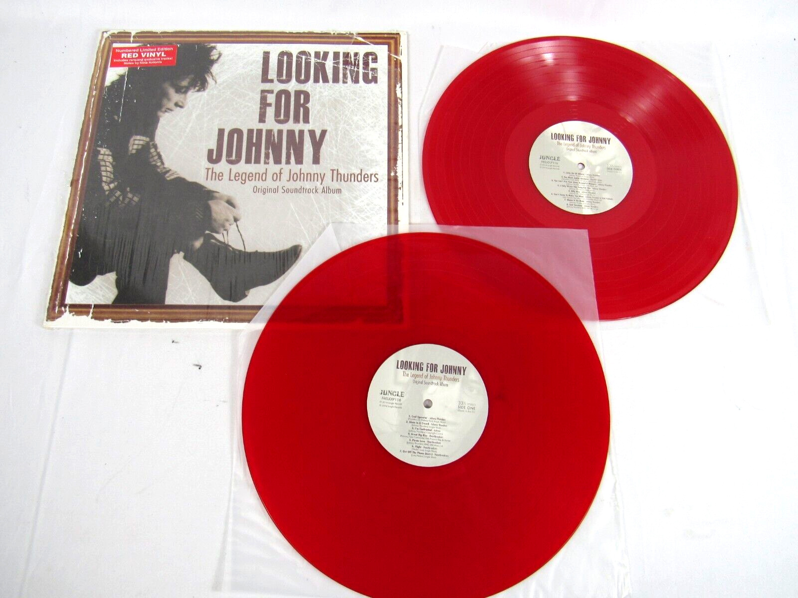 Looking For Johnny - Legend Of Johnny Thunders 2x Red LP Vinyl Limited Numbered