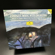 Grieg Complete Music with Orchestra, Jarvi [Deutsche Grammophon 6 CD Box Set] NM picture