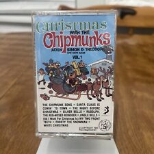 NEW Vintage 1985 Christmas With The Chipmunks Vol 1 Cassette Tape SEALED picture