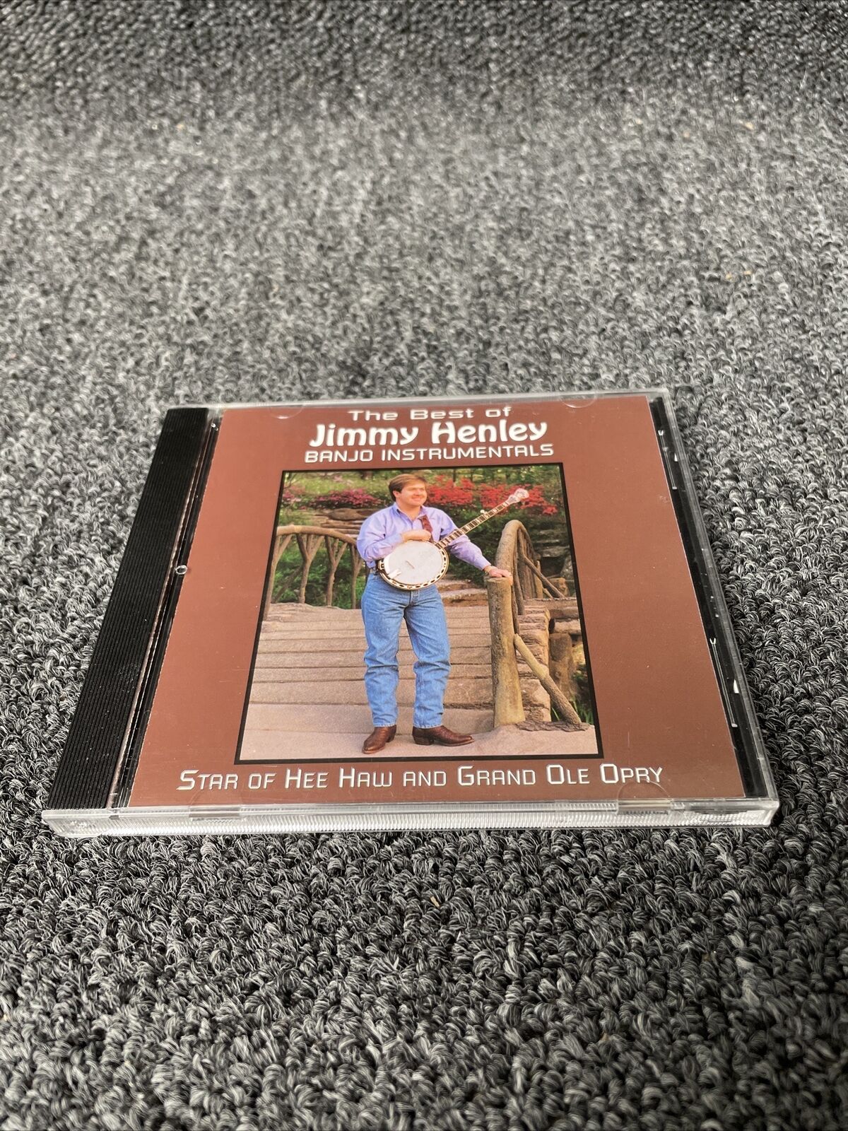 The Best Of Jimmy Henley Banjo Instrumentals Star Hee Haw Grand Ole Opry Signed
