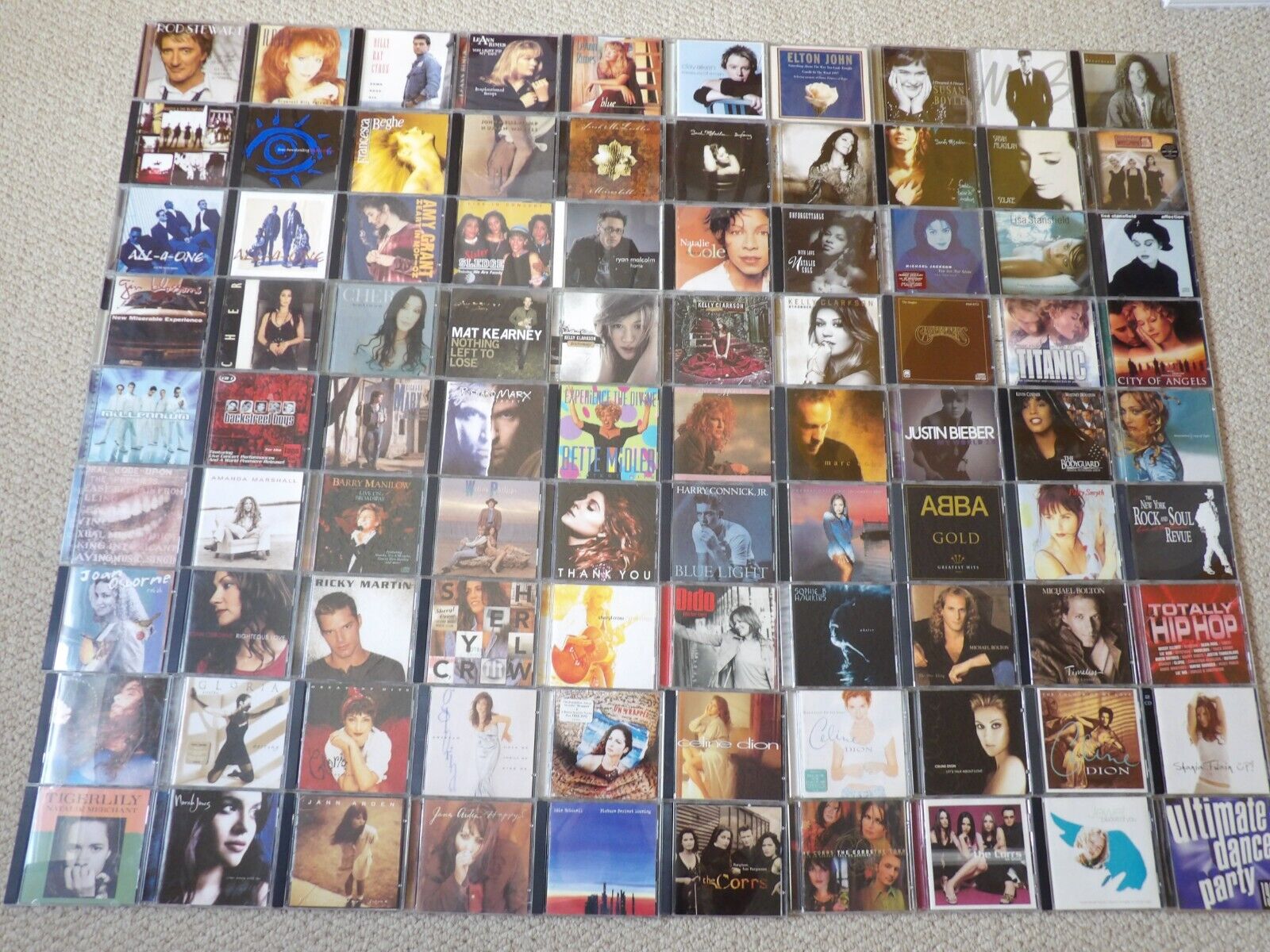 Huge Lot of 90 Music CDs