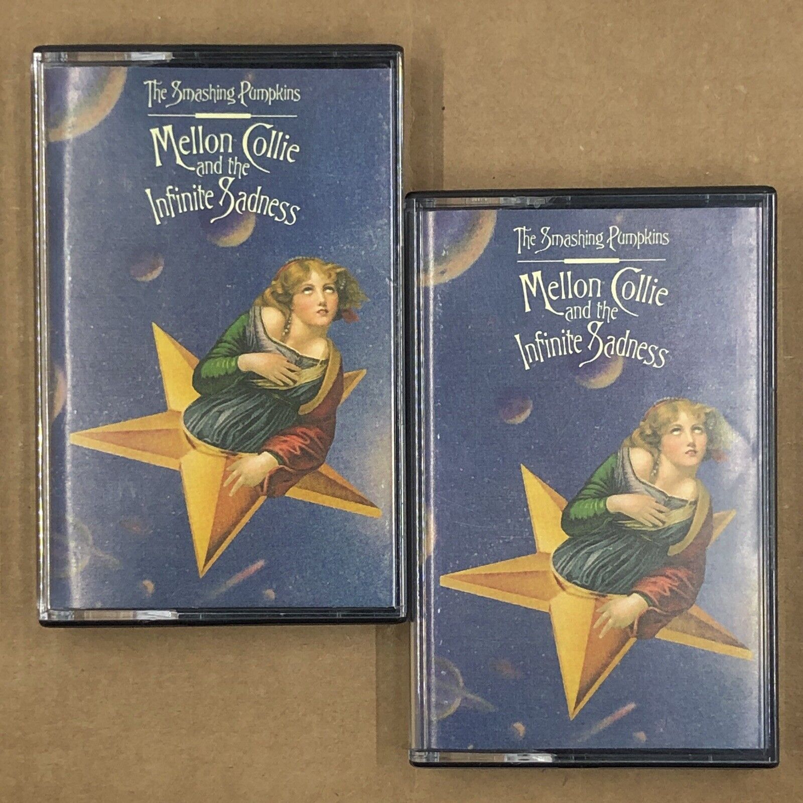 SMASHING PUMPKINS Cassette Tapes MELLON COLLIE DOUBLE ALBUM 1995 90s SEE PHOTOS