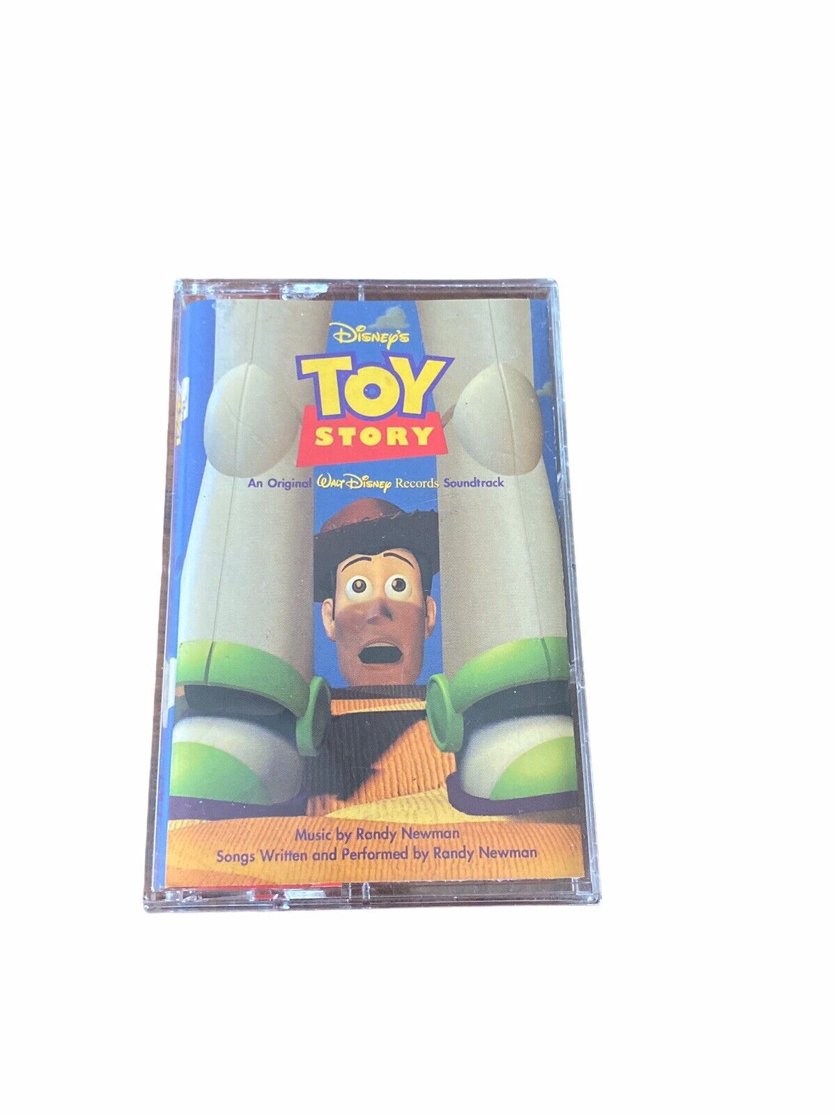 Disney\'s Toy Story Original Soundtrack Cassette Tape (1995) Red