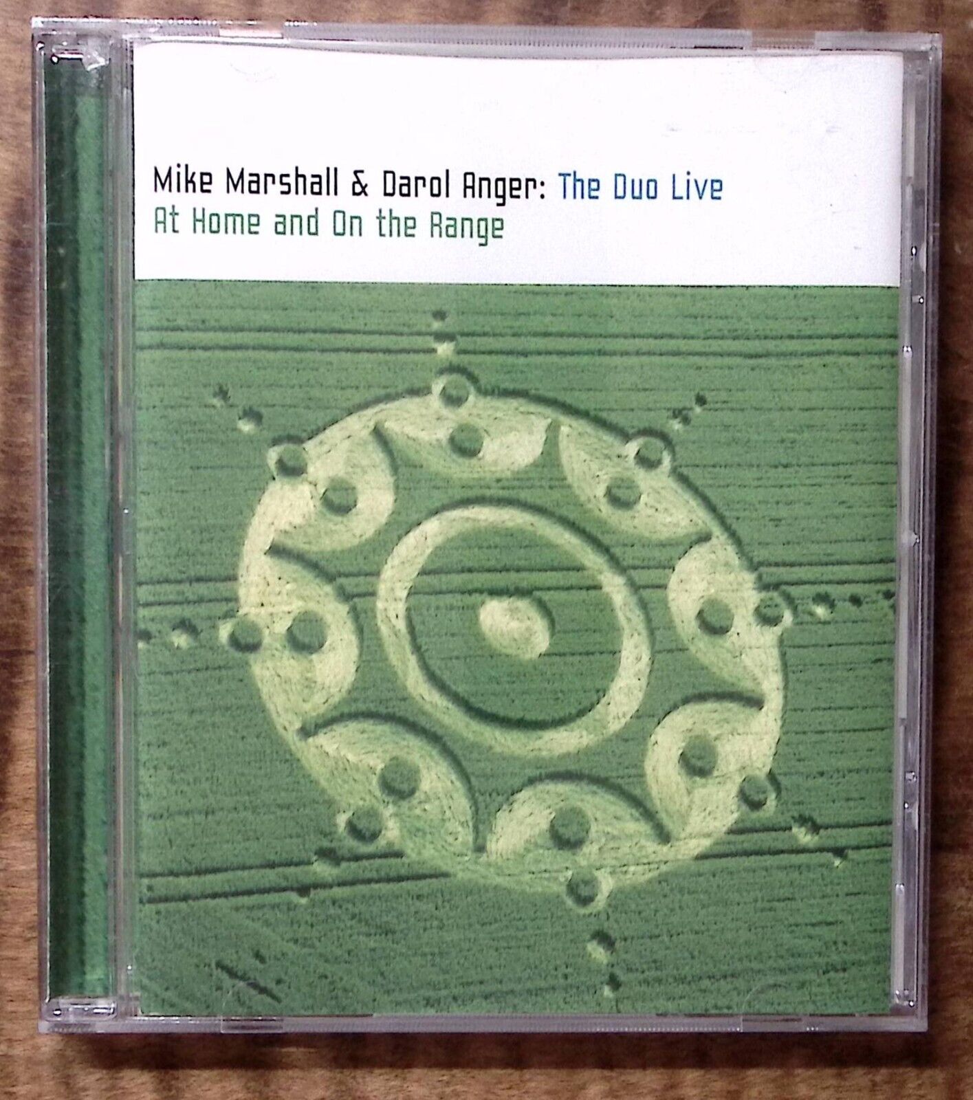 MIKE MARSHALL & DAROL ANGER THE DUO LIVE AT HOME AND ON THE RANGE   CD 3906
