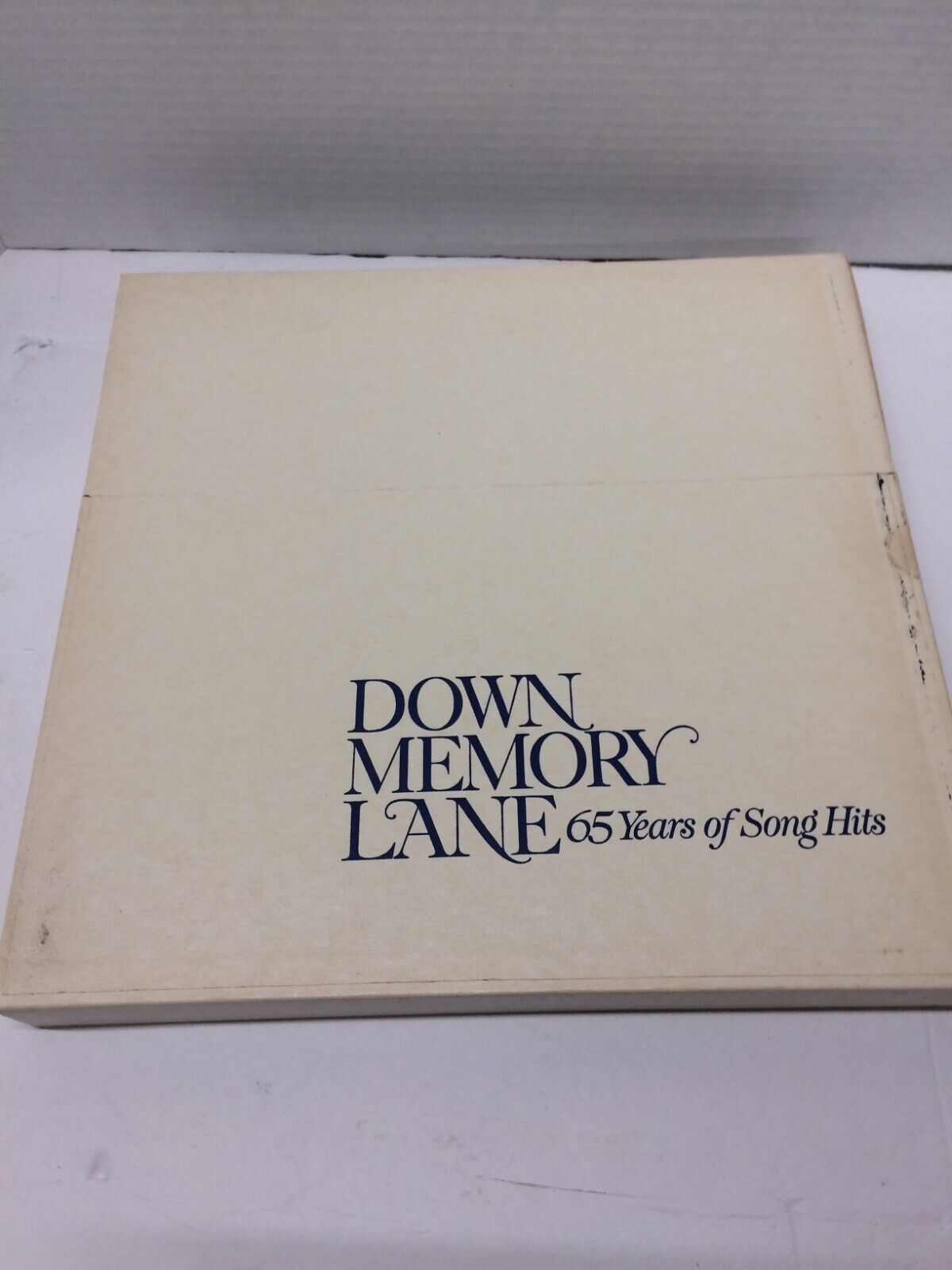 Reader\'s Digest DOWN MEMORY LANE 10 LP Box Set 65 Years of Song Hits