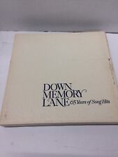 Reader's Digest DOWN MEMORY LANE 10 LP Box Set 65 Years of Song Hits picture