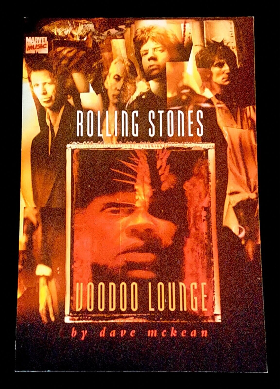 1995 Rolling Stones Voodoo Lounge #1 Comic Book Graphic Novel Marvel UNREAD NM+