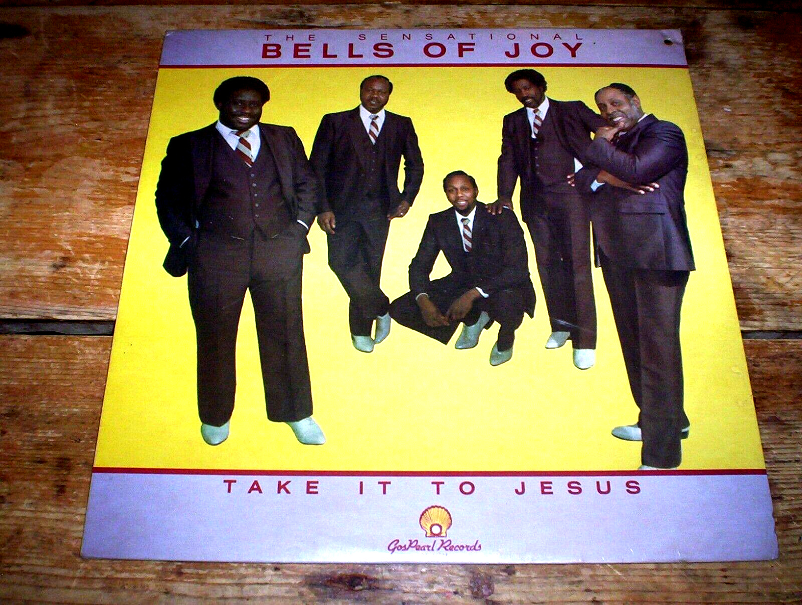 GOSPEL vinyl THE SENSATIONAL BELLS OF JOY Take It To Jesus ORIGINAL SEALED LP