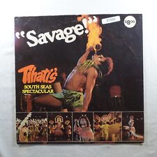 Tihatis South Seas Spectacular Savage LP Vinyl Record Album picture
