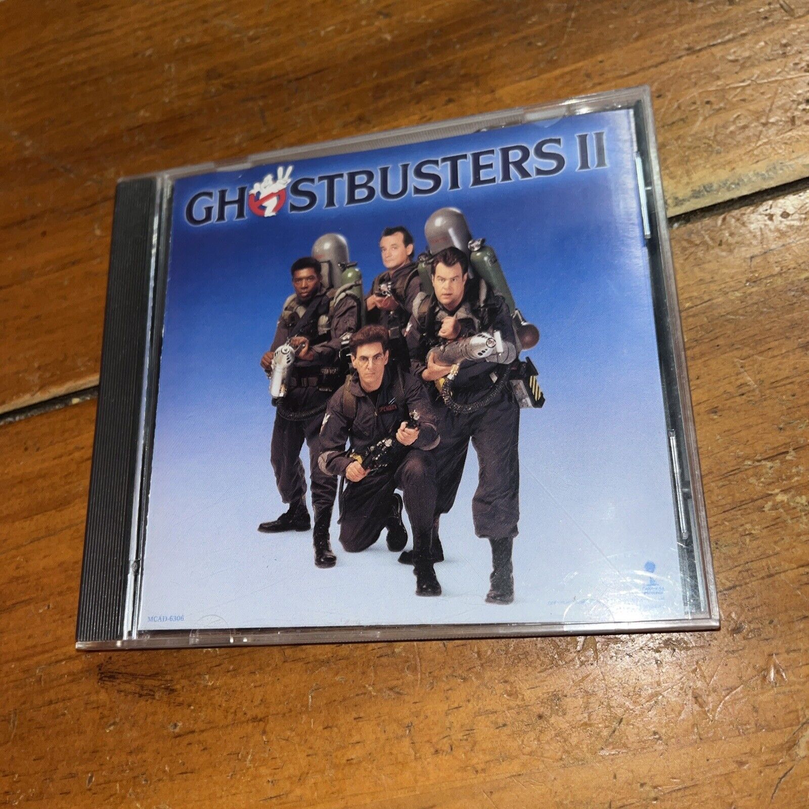 Vtg 1989 GHOSTBUSTERS II 2 Movie Motion Picture Soundtrack Oingo Boingo CD 80s