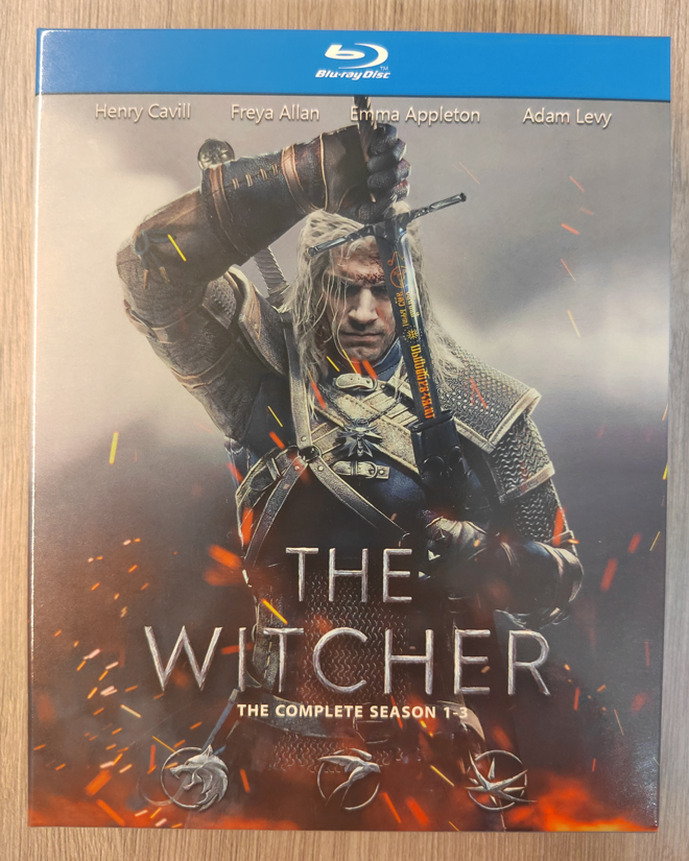 Season 1-2-3 Complete Series The Witcher (BLURAY) Fast Shipping Brand new