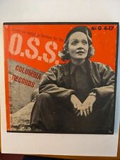 Marlene Dietrich American Songs In German O.S.S 4x7