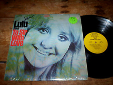 LULU sings TO SIR WITH LOVE 1967 LP in shrink NM- w/ JOHN PAUL JONES J. Page NM- picture
