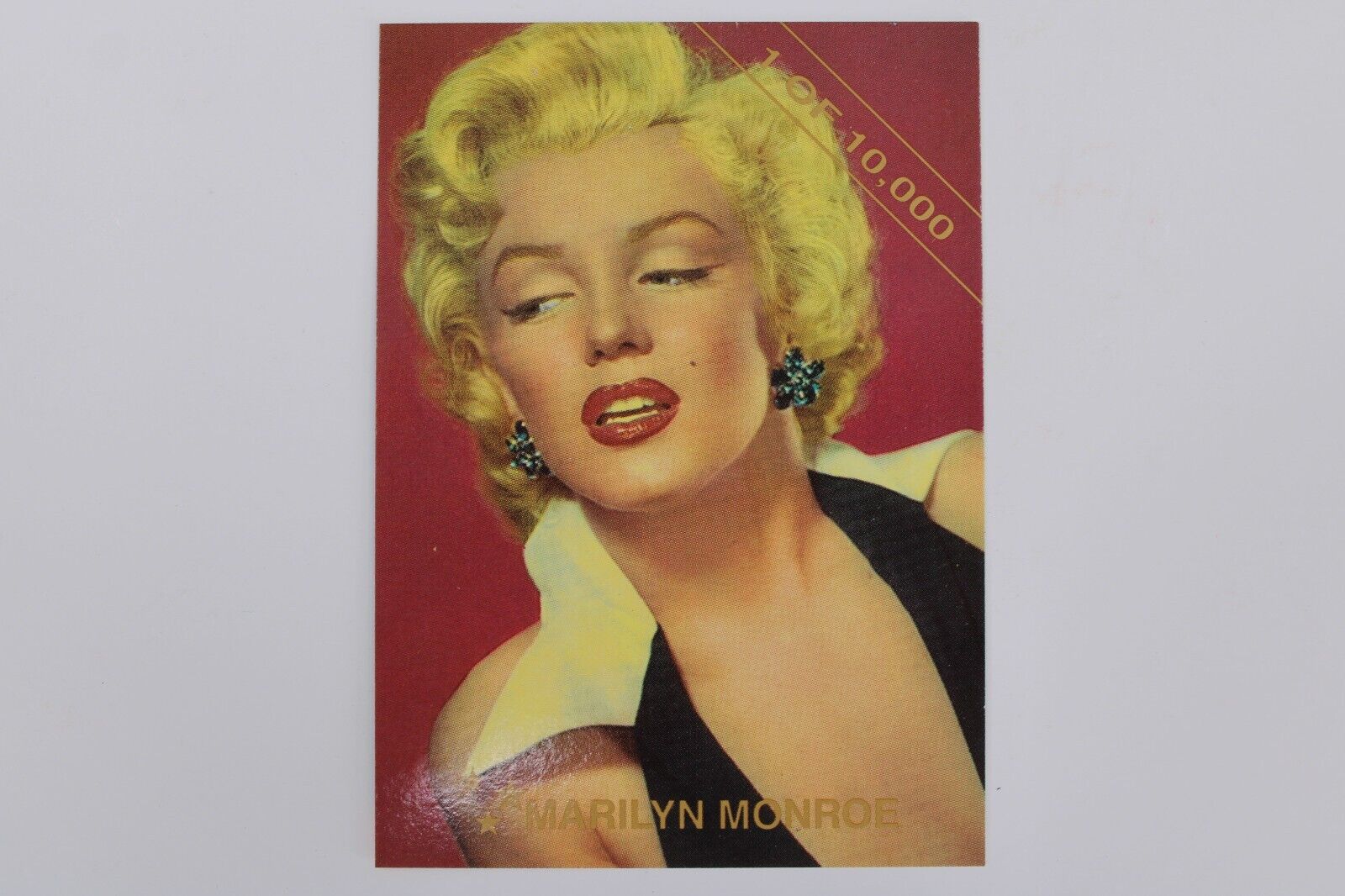 Vintage 1993 Rockstreet - Marilyn Monroe 1 of 10,000 Promo Card - # 3 of 3