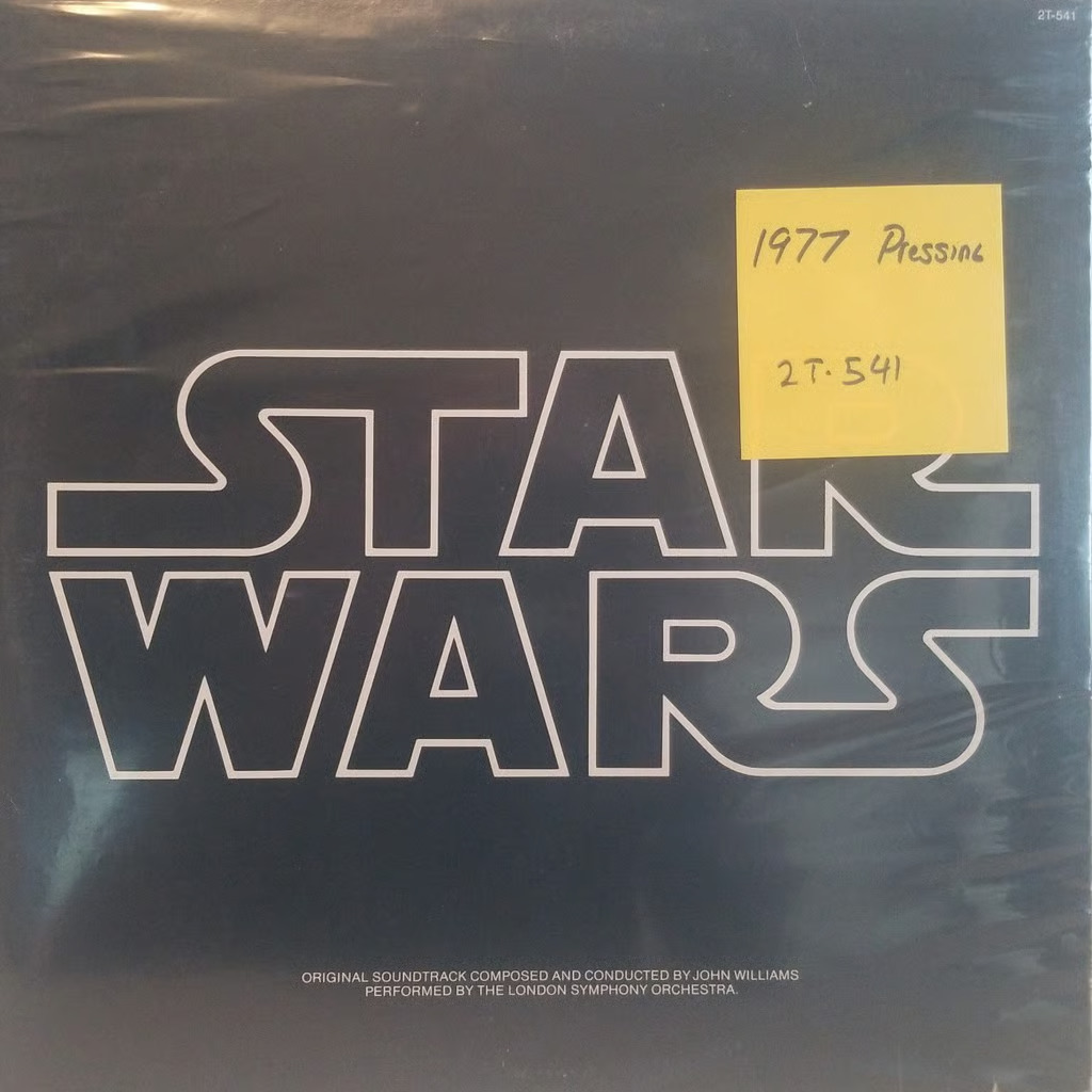 Star Wars ORIGINAL 1977 PRESSING 2X LP 2OTH CENTURY FOX LABEL 2T-541
