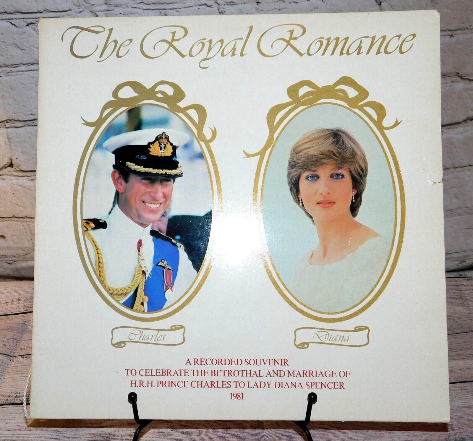 The Royal Romance Vinyl LP The Wedding of Prince Charles & Lady Diana Record Pic