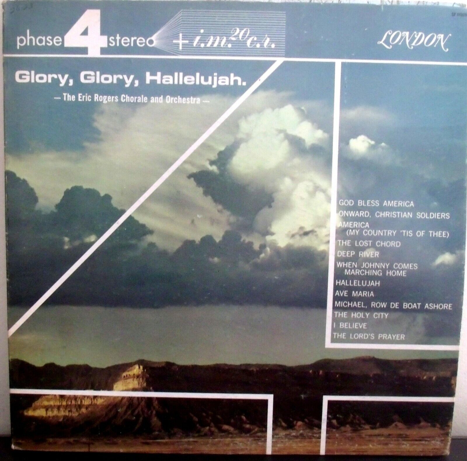 Eric Rogers Chorale and Orchestra Glory Glory Hallelujah LP RECORD ALBUM 