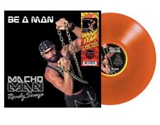 Macho Man Randy Savage BE A MAN New Limited Orange Colored Vinyl Record LP picture
