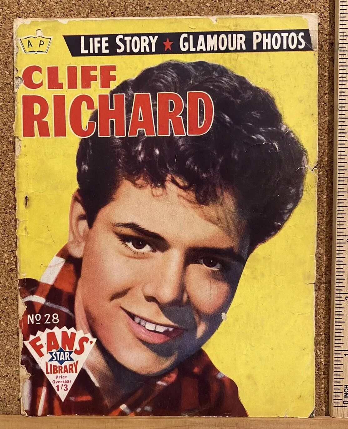 VINTAGE 1959 CLIFF RICHARD FAN\'S STAR LIBRARY ENGLAND ROCK MUSIC PHOTO MAGAZINE