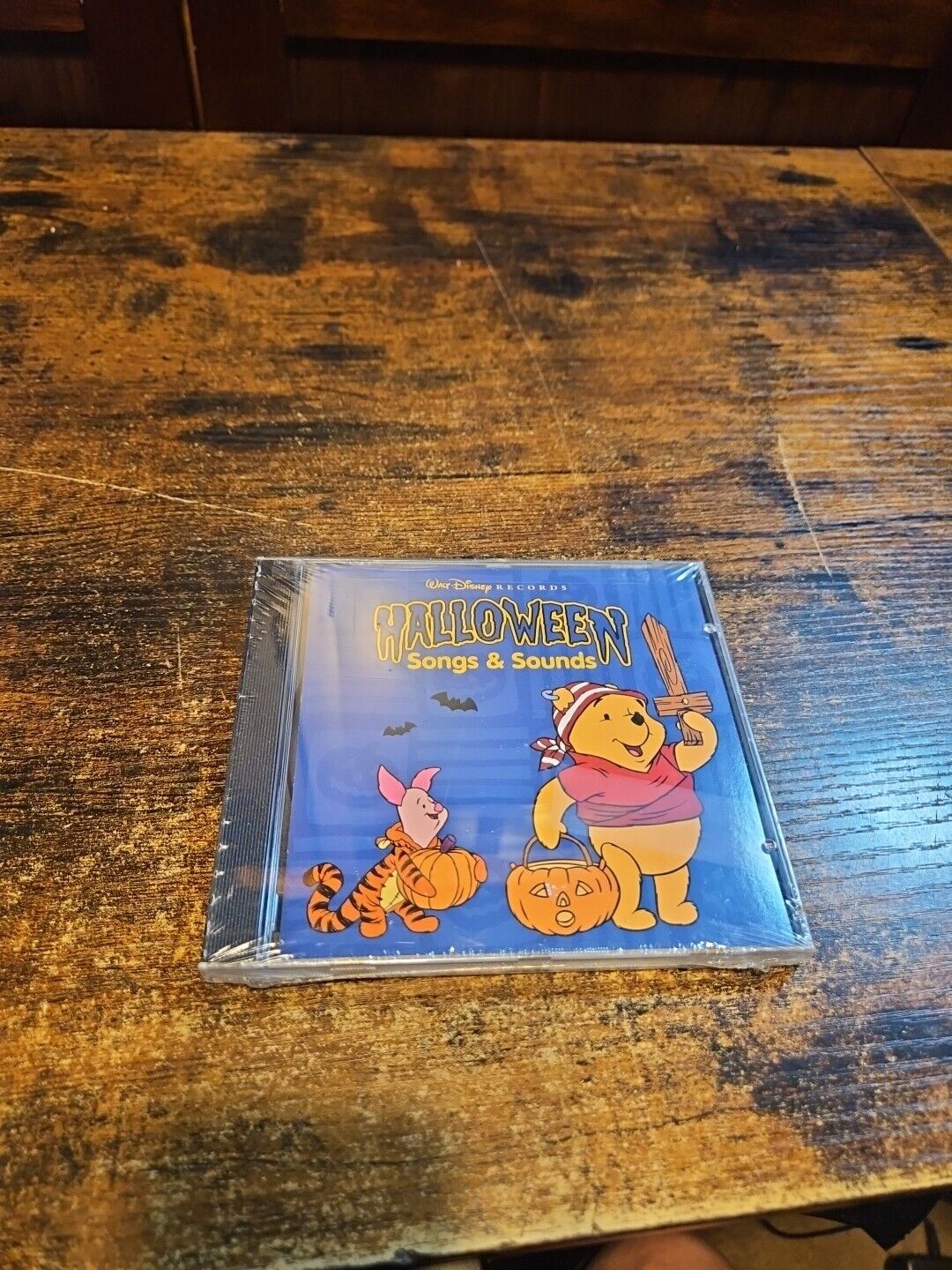 Walt Disney Records Halloween Songs & Sounds CD Winnie the Pooh 1997 New Sealed